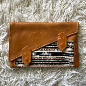 Ixchel Triangle Leather Wallet